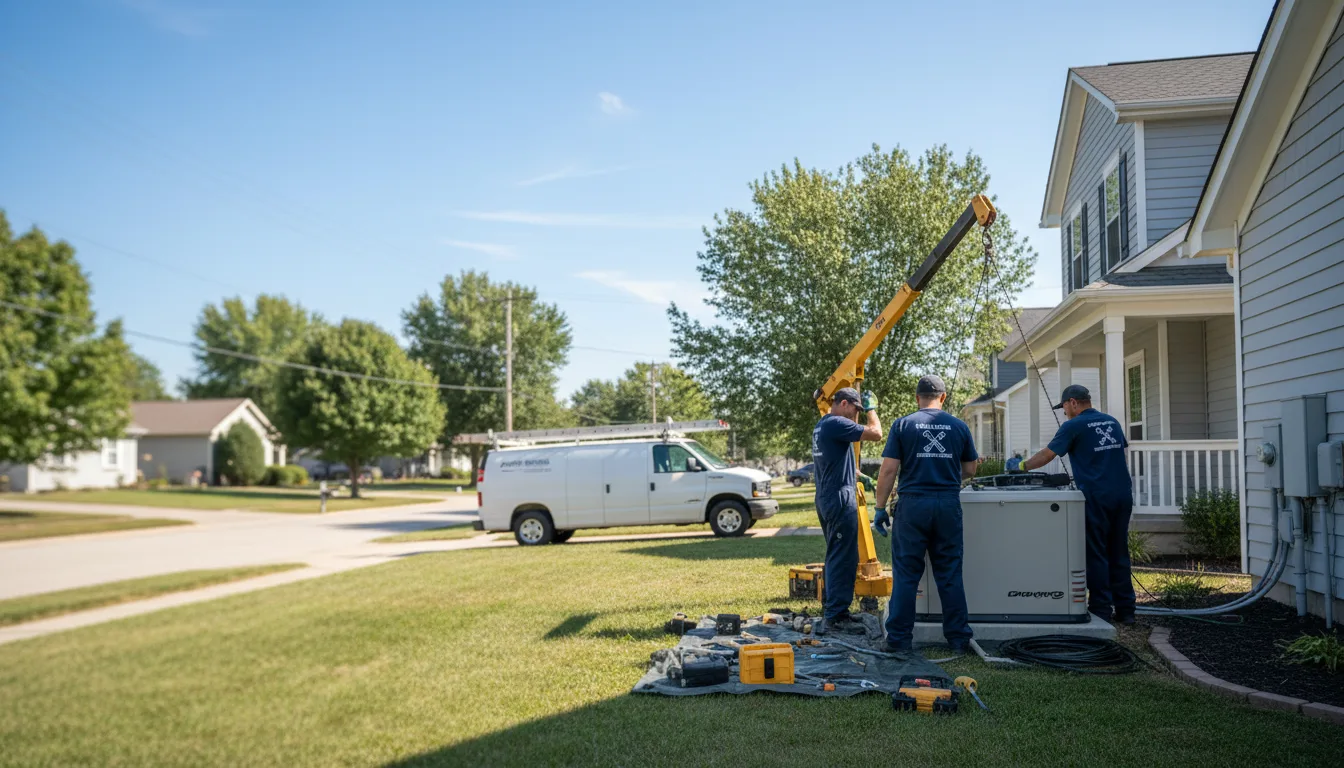 Generator Installation in Des Lacs, ND near me